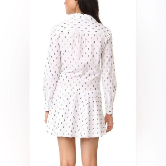 Derek Lam 10 Crosby Button down Long sleeve Shirtdress size 4 - Picture 2 of 14